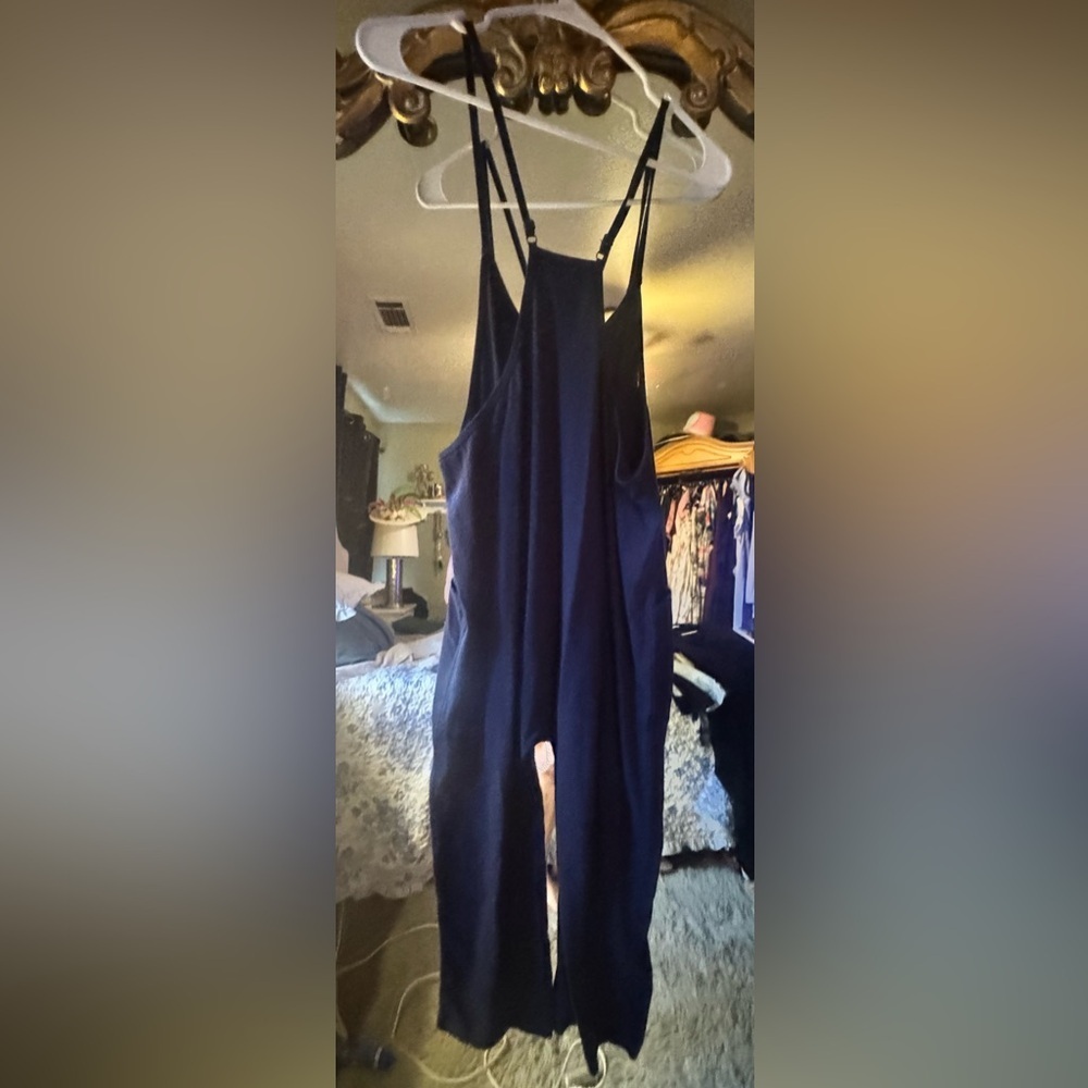 Stylish Blue Jumpsuit - Picture 5 of 5